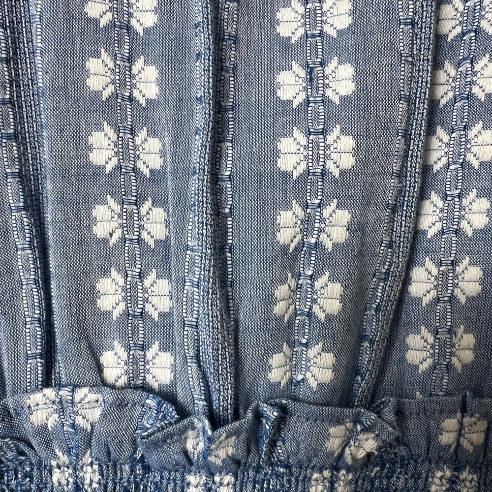 NWT Veronica Beard Chambray Patterned Dress - Picture 3 of 3